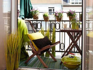 decorate balcony