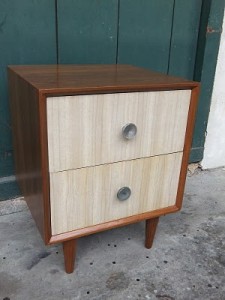 Formica Bedside Cabinet