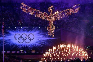 Olympics Closing ceremony action