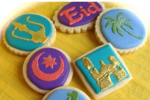 Eid themed cookies