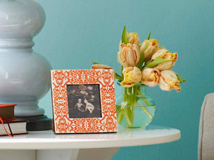 Moroccan style picture frame