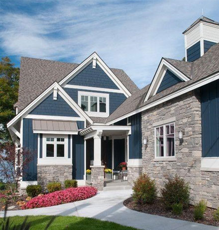 Considering Blue for your Exterior walls? | Crown Paints Blog