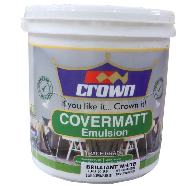 Crown Covermatt Emulsion Crown Paints Kenya Plc